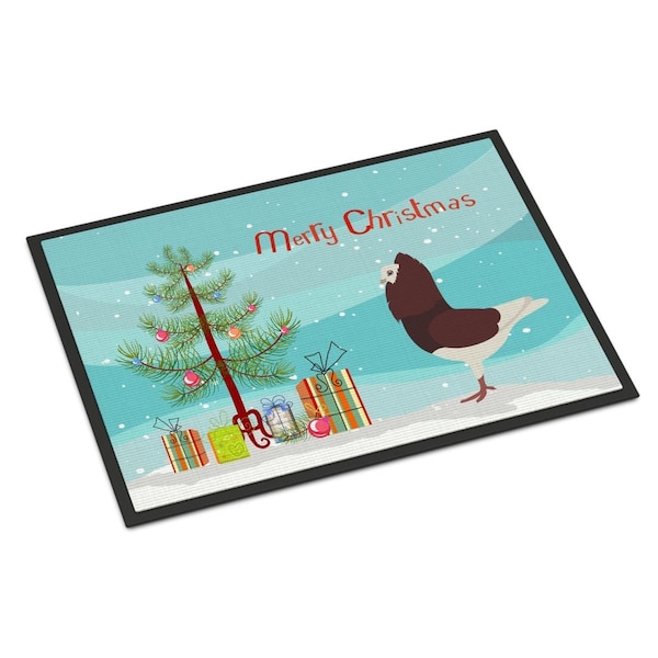 Carolines Treasures Capuchin Red Pigeon Christmas Indoor or Outdoor Mat, 24 x 36 in. BB9315JMAT - main